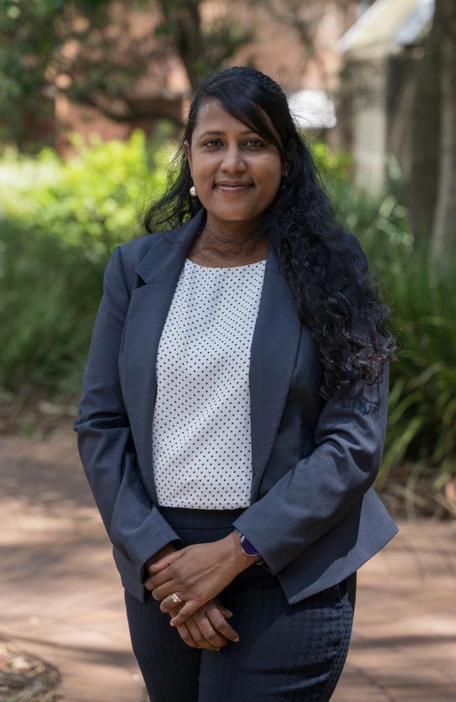 University of Southern Queensland occupational therapy program director and associate professor Priya Martin. Picture: Christine Schindler