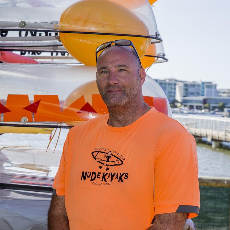 <p>Faces of the Gold Coast at Paradise Point. Daniel Hogden. Picture: Jerad Williams</p>