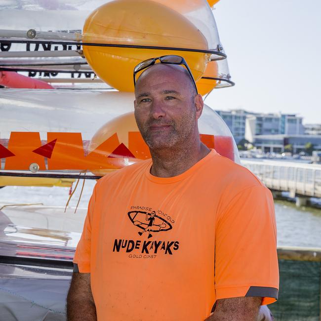 Faces of the Gold Coast at Paradise Point. Daniel Hogden. Picture: Jerad Williams