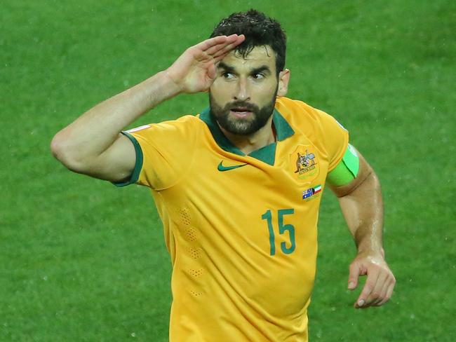 Mile Jedinak is the Socceroos’ most expensive player.