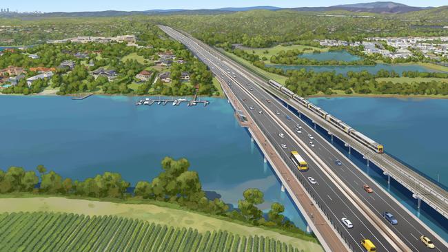 New detailed artist impressions of the Coomera Connector