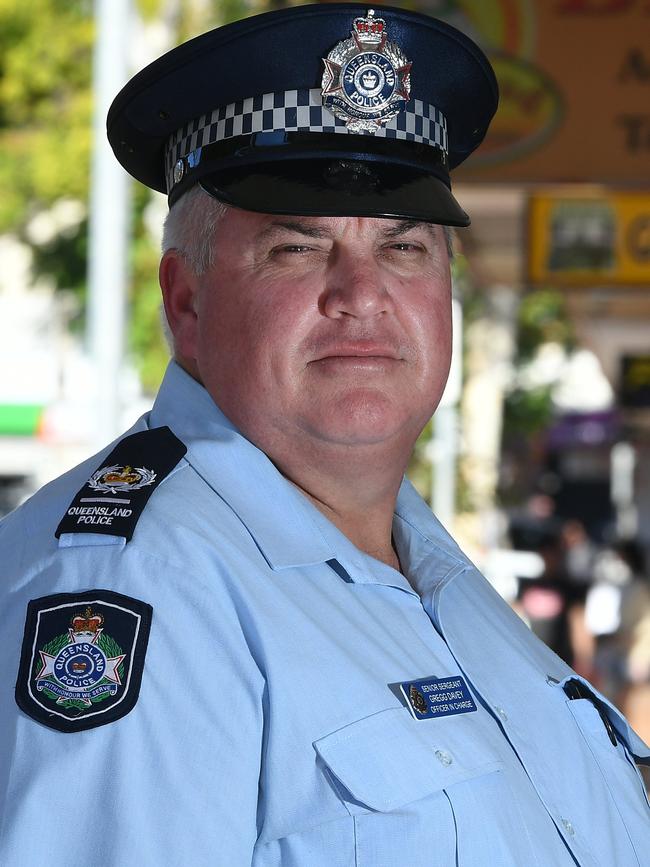 Gympie police Senior Sergeant Gregg Davey.