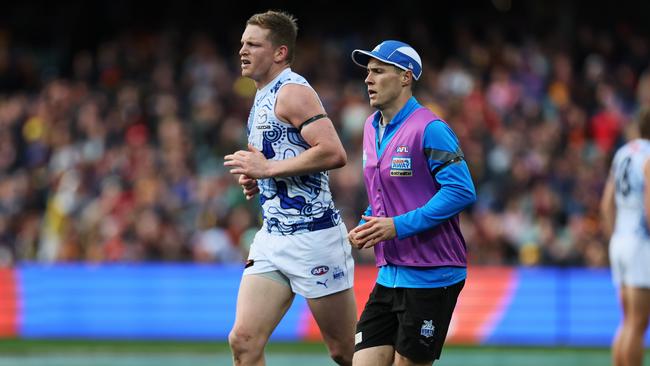 Jack Ziebell has been cleared of any significant damage. Picture: James Elsby/AFL Photos via Getty Images)