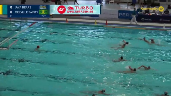 Replay: Australian Youth Water Polo Championships Week 1 - UWA Bears v Melville Saints (14B Gold)