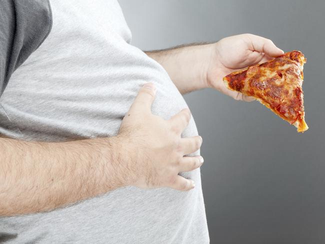 Battle of the bulge: Australian men are no saints when it comes to obesity rates, but women are predicted to fare worse over the coming years. Picture: Thinkstock