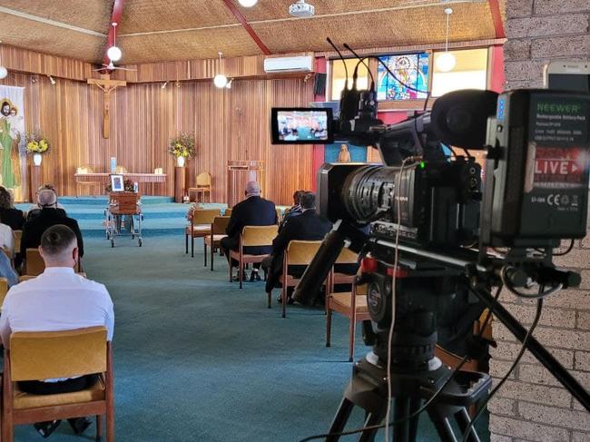 While Covid has kept people distant, live streaming is making funerals more inclusive. Picture Chris Williams/Regional Streaming Network