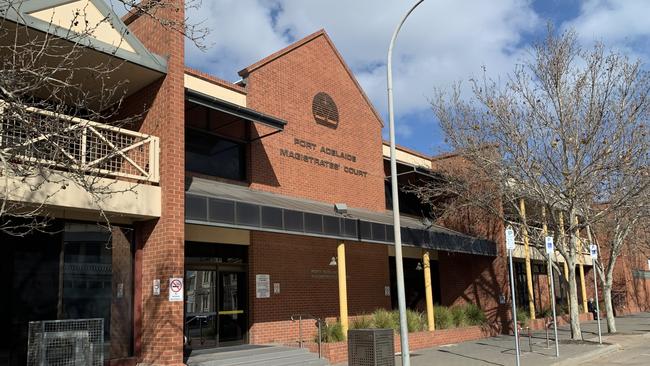 NSW man Ezeddinn Minaoui appeared in the Port Adelaide Magistrates Court on Wednesday on charges of drug trafficking, money laundering and participating in a criminal organisation. Picture: Kaysee Miller