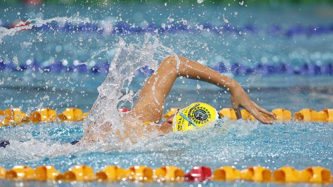 The QGSSA swimming championships at the Sleeman Sports Complex, Brisbane 28th February 2024. (Image/Josh Woning)