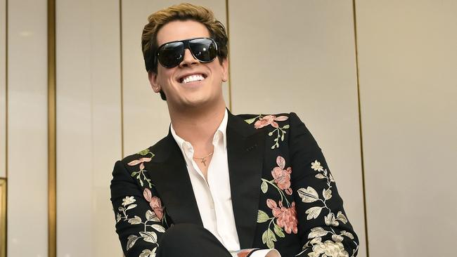 Milo Yiannopoulos could be denied a visa to Australia because of his previous tour, during which riots broke out between extremist protesters. Picture: Getty