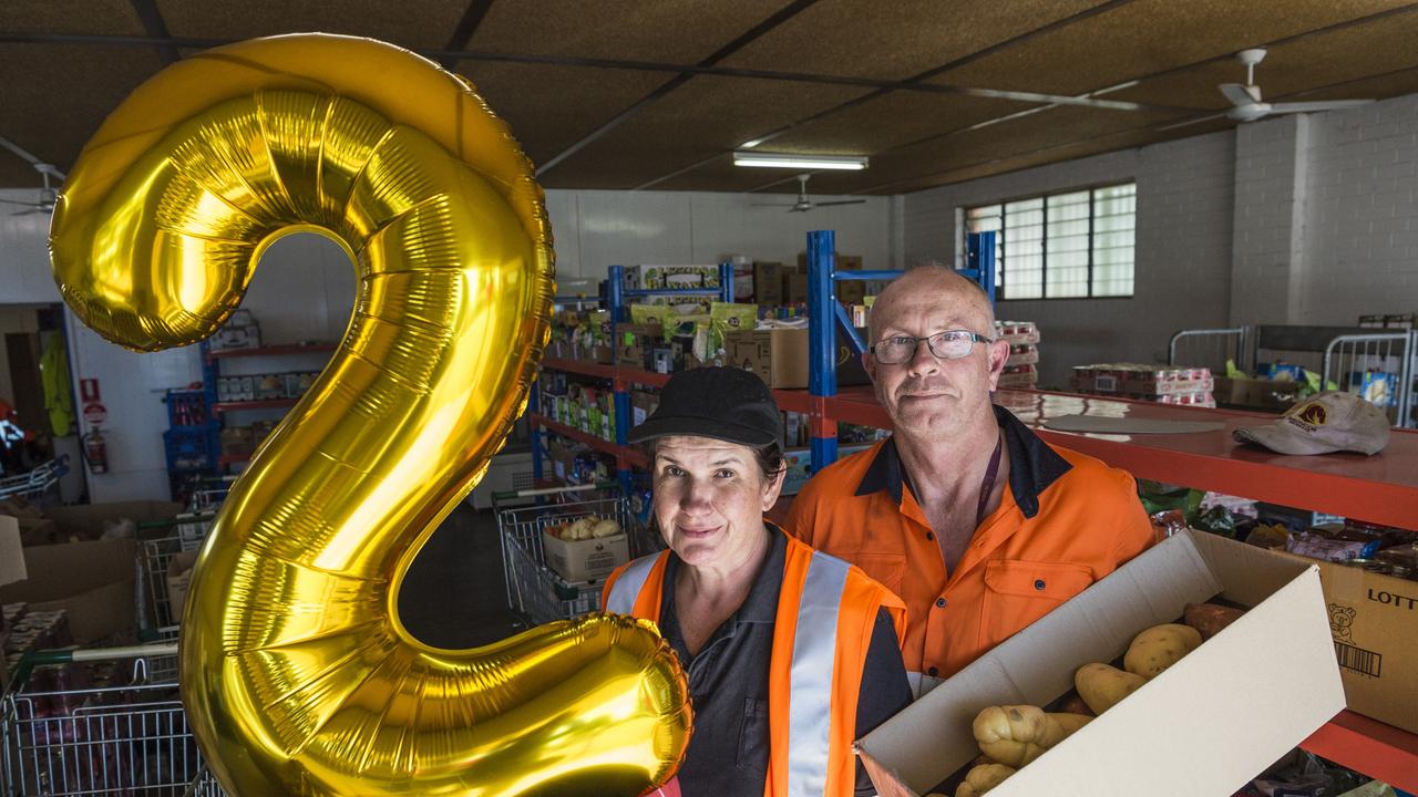 LOAVES OF LOVE: Loaves and Fishes owners Kylie and Michael Jennings celebrate two years of ownership. Picture: Kevin Farmer