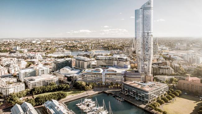 The Ritz-Carlton Hotel and Residential Tower at The Star Sydney would have included a 270m tower.