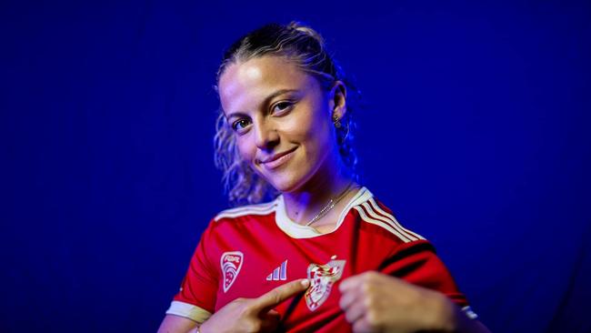 Rosie Malone will be part of the Knights' debut NPL Women season. Picture: Facebook.