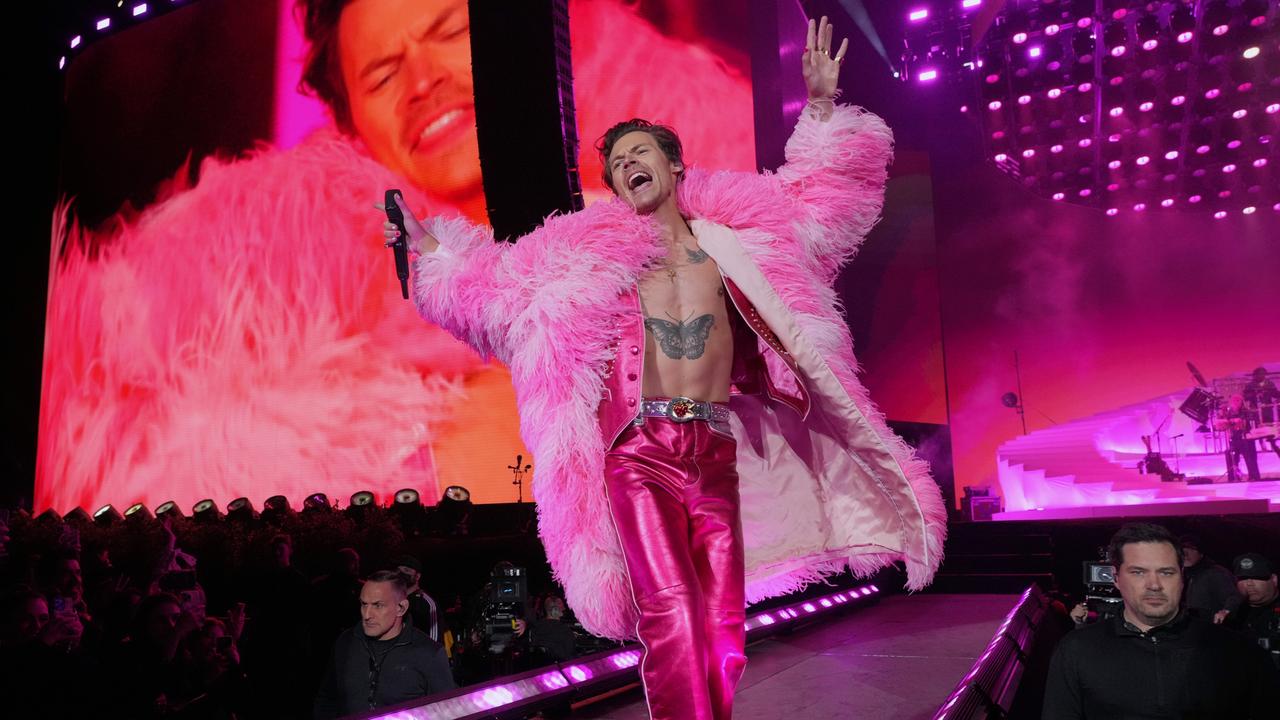 Styles has commanded the world’s most iconic concert biggest stages from Coachella to Madison Square Garden. Picture: Getty.