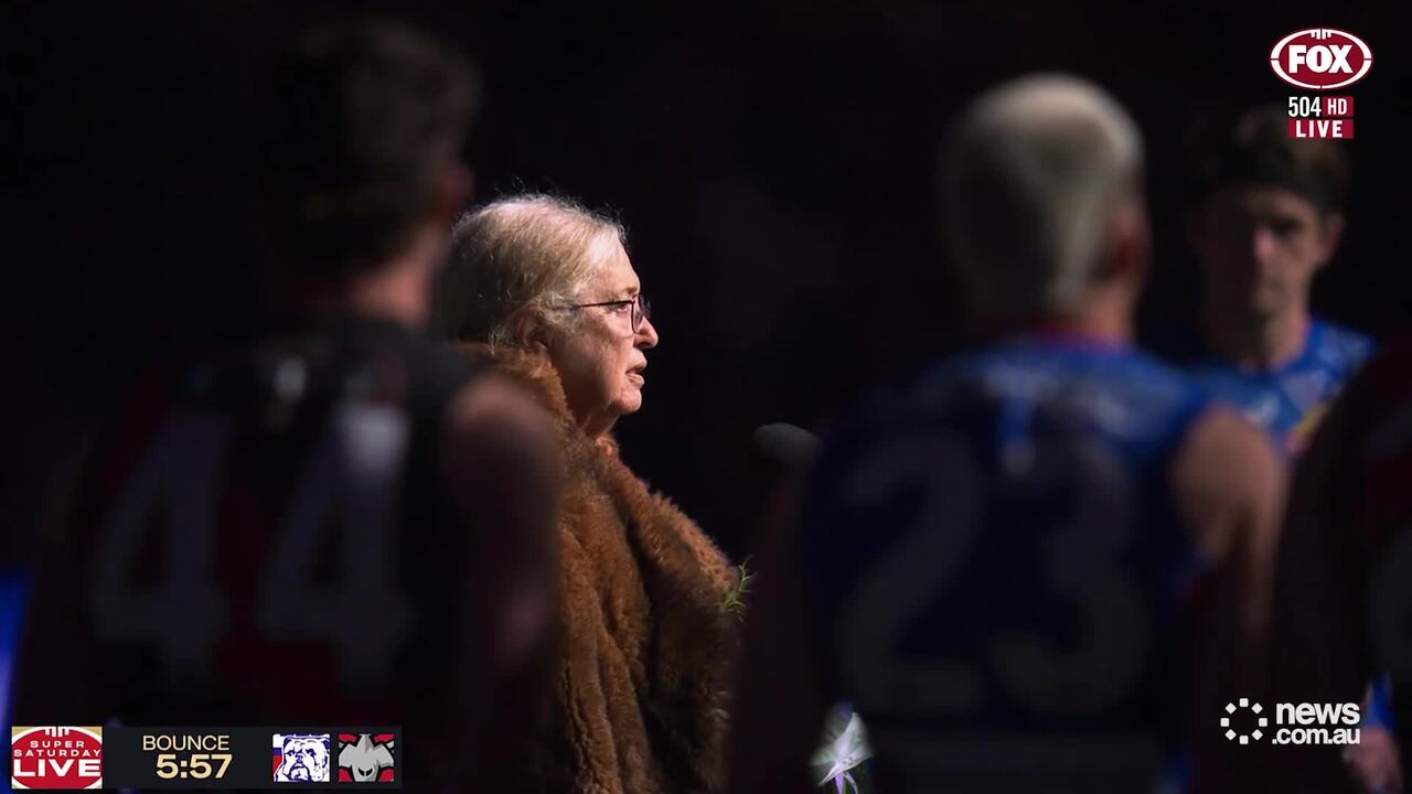 Aunty Joy makes mistake during Adam Selwood tribute
