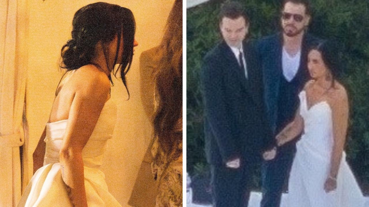 Pop stars wed in stunning ceremony