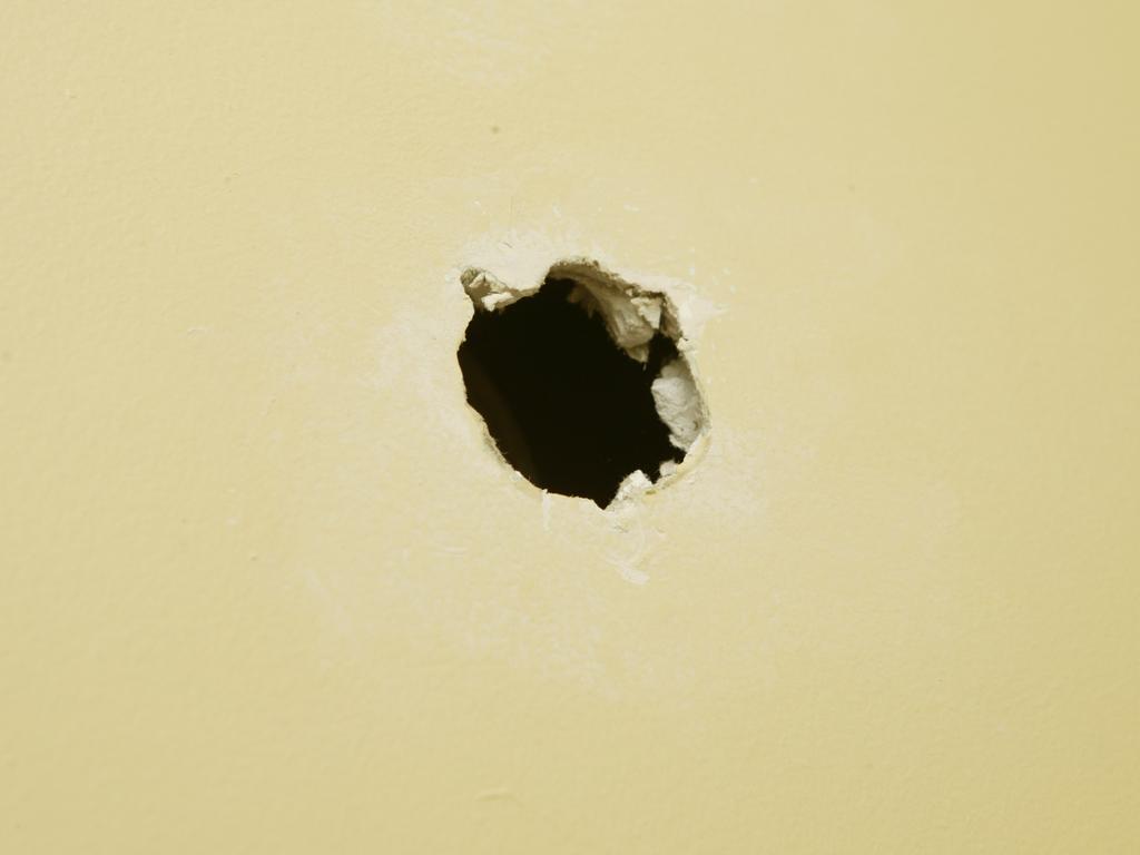 Renters also admitted to hiding damage from landlords including holes in the walls.