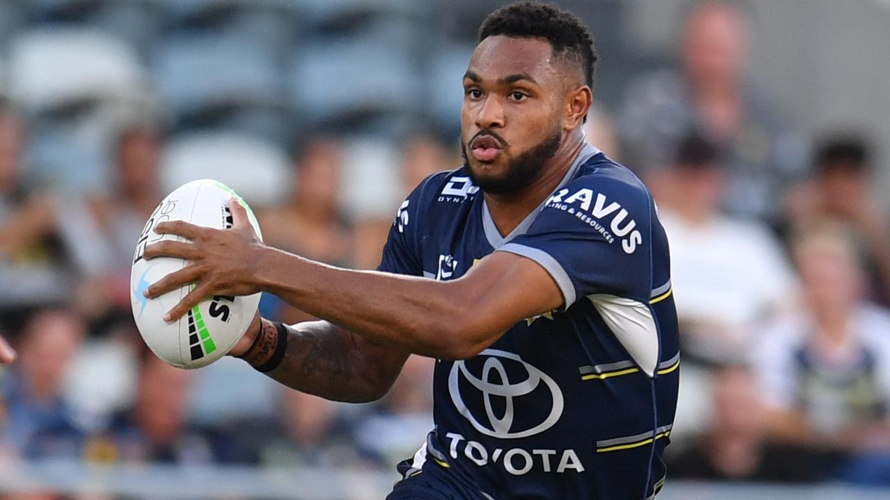 Hamiso Tabuai-Fidow will make his Origin debut. Picture: Evan Morgan