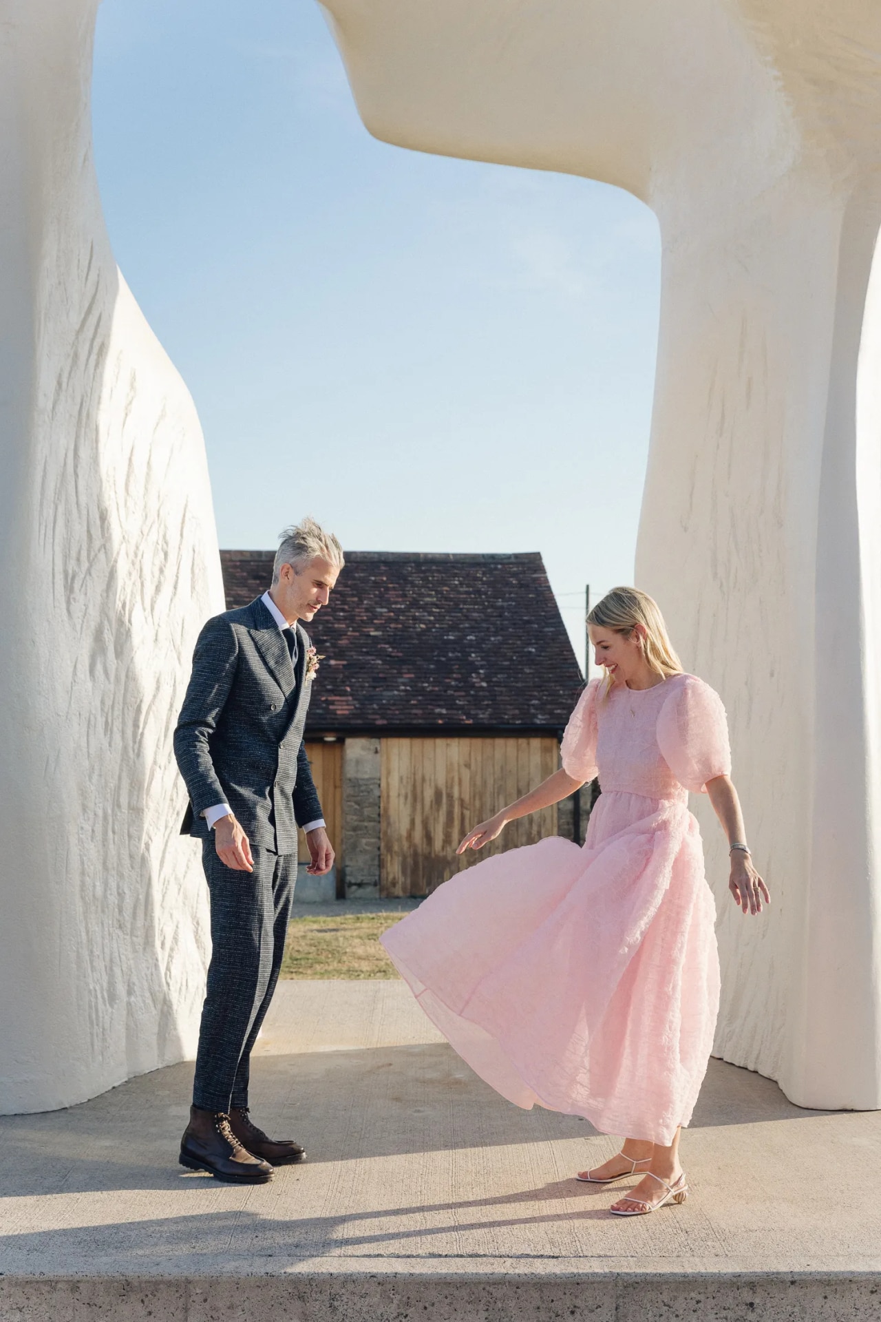 <p><em>Image credit: India Hobson. From <a href="https://www.vogue.com.au/brides/trends/pink-wedding-dresses-are-the-coolest-modern-bridal-trend/image-gallery/8c3b2dc27e4beb7746725714cfad78c6" target="_blank" rel="noopener">Pink wedding dresses are the coolest modern bridal trend</a></em></p><h2>Anna Rhodes in Cecilie Bahnsen</h2><p>&ldquo;It&rsquo;s turbo feminine without being saccharine, and I was all in. I felt it represented exactly how I wanted to feel, and how I see myself. I wanted to keep it relaxed, but still incredibly special and unusual.&rdquo;</p>