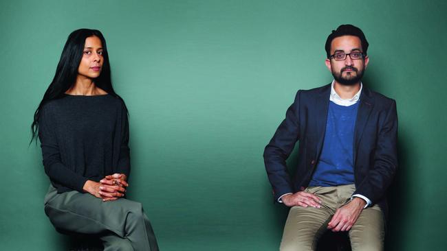 Sami Shah and Ishma Alvi. Picture: Julian Kingma