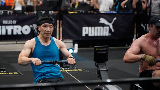 10000 athletes put their fitness to the test in a massive Hyrox competition this weekend (14-15 Dec) at Melbourne Exhibition and Convention Centre. Picture Valeriu Campan