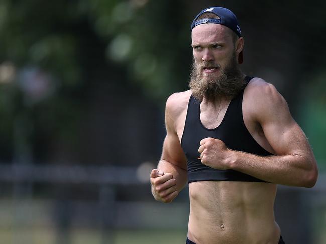 Melbourne training 5/1/2017 Gosch's Paddock. Max Gawn Picture:Wayne Ludbey