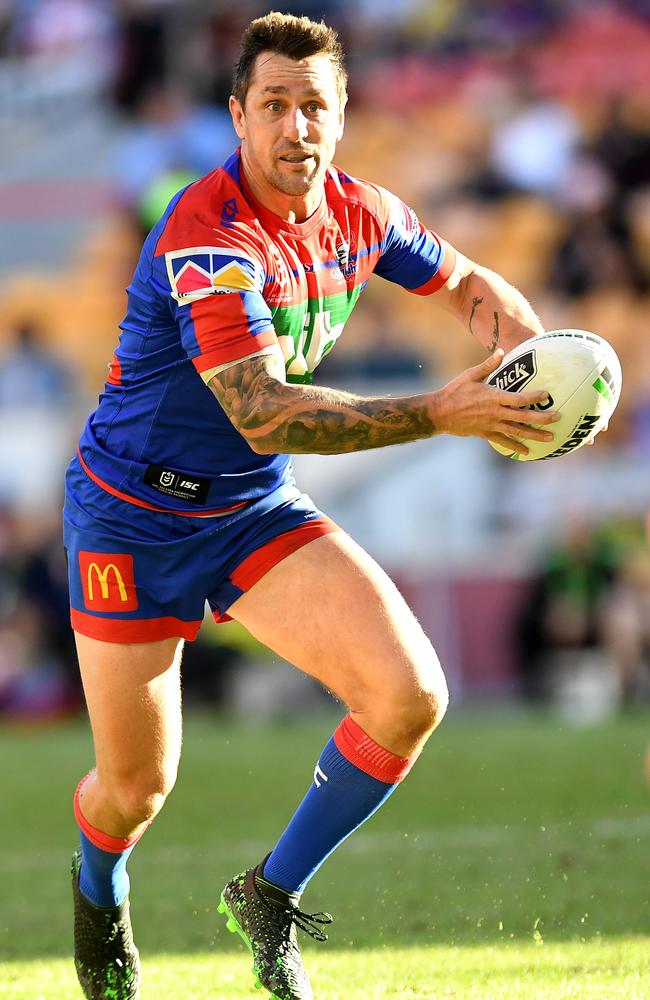 Mitchell Pearce continued his strong form at Suncorp. (Photo by Bradley Kanaris/Getty Images)