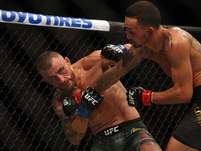 Volkanovski has already taken down Holloway on two occasions. Picture: Richard Dobson