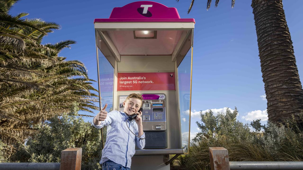 Free payphones have come to the rescue for Aussies without phone or internet access. Picture: Wayne Taylor
