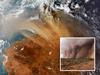 Huge dust storms stretches 1800km