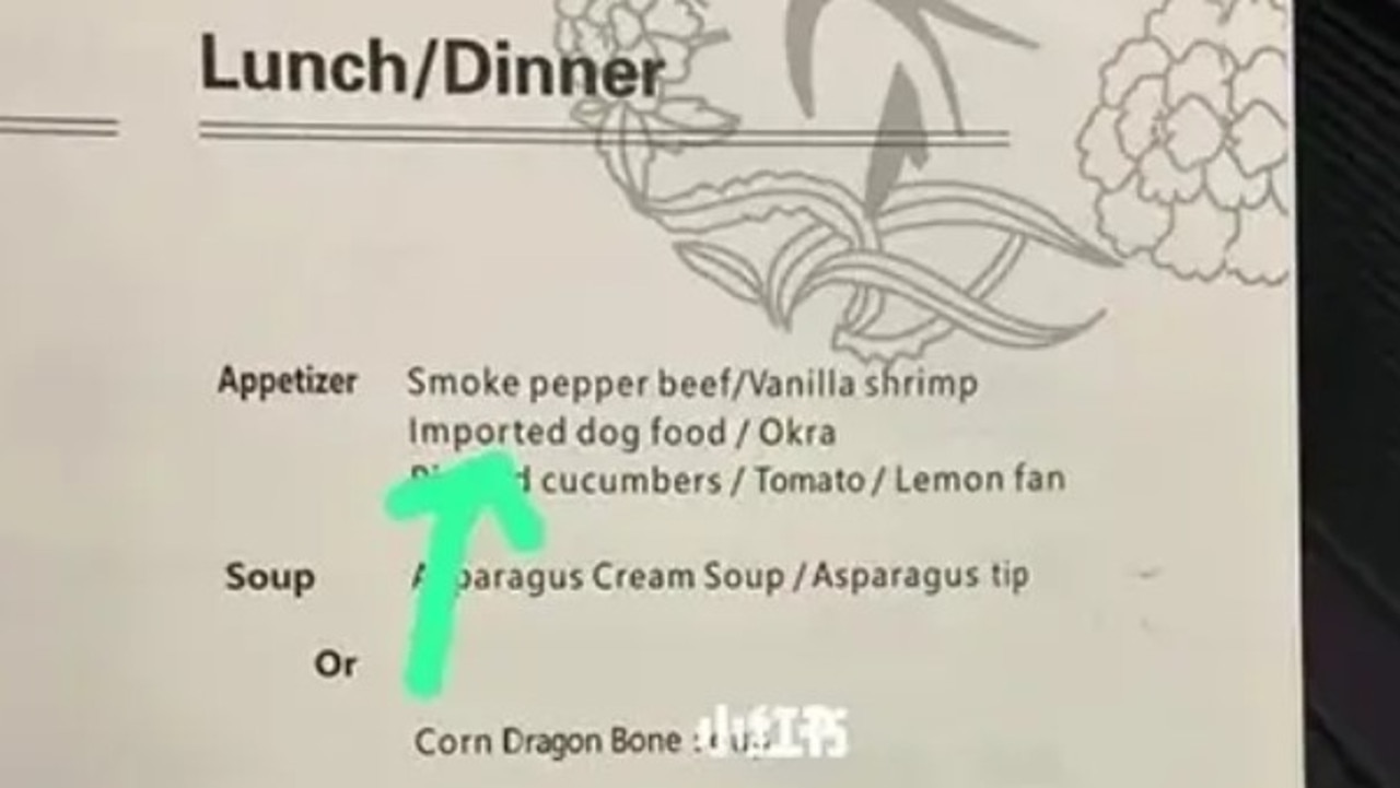 Commenters believed that the item’s name had gotten lost in translation when the menu-makers were translating it into English. Picture: Xiaohongshu