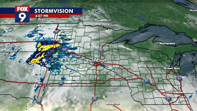 Minnesota Weather: Rain Continues Overnight 