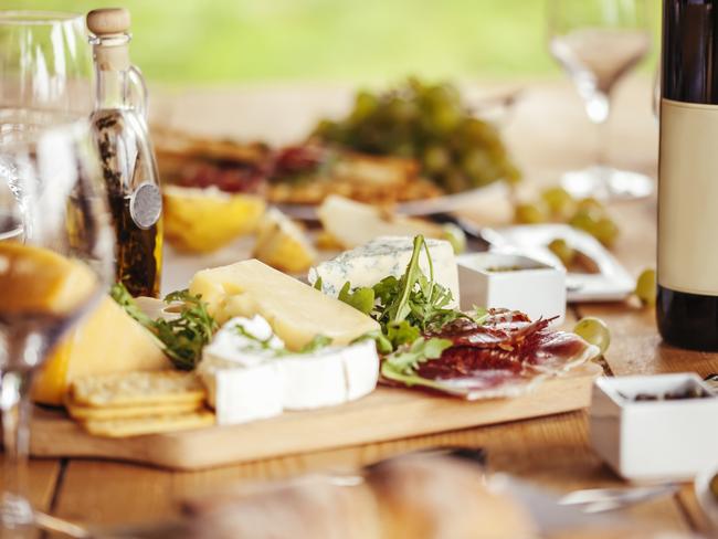 Another gorgeous array of cheeses and crackers, which you can potentially pick up at the festival.