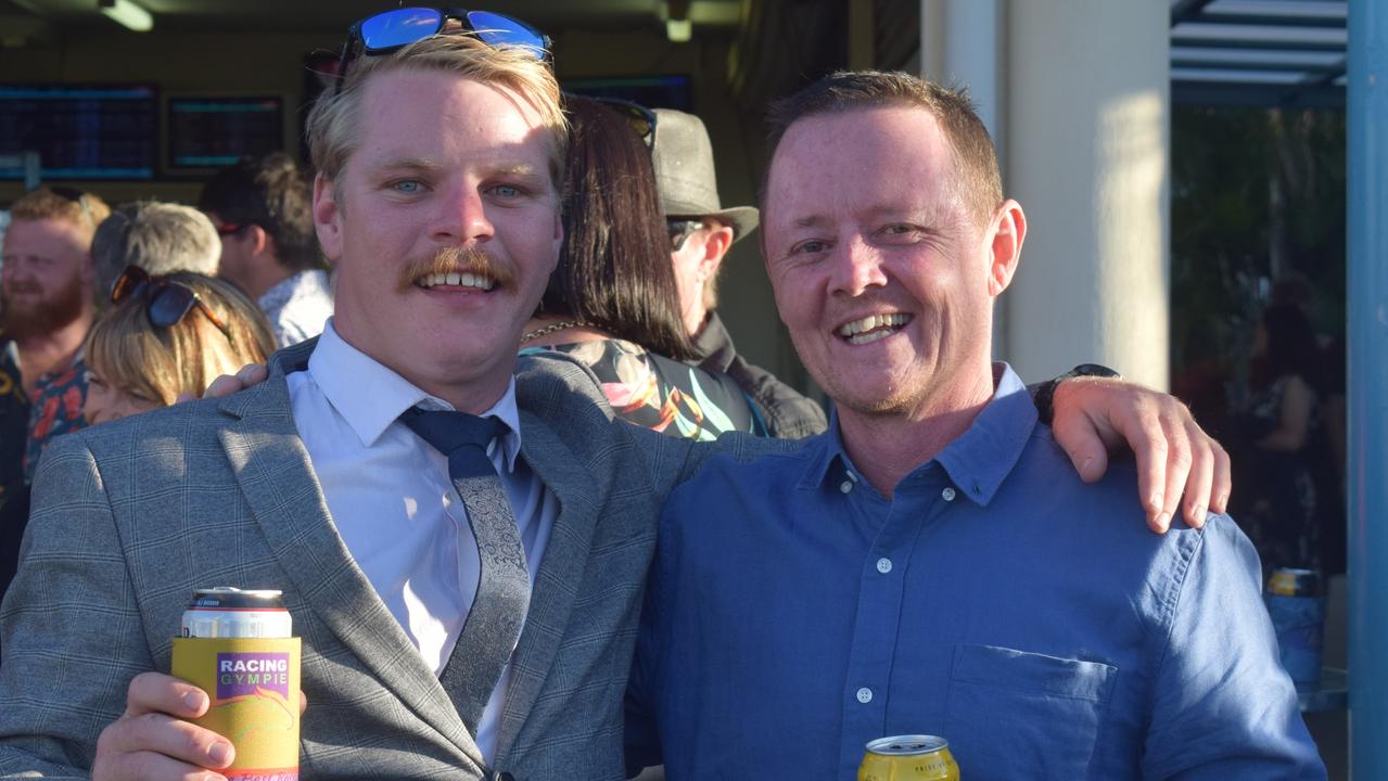 Gympie Turf Club Winter Race Day July 17. Sam Strauch and Rohan Bartley. Photos: Josh Preston