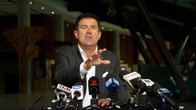 Former Australian captain Mark Taylor has called for some certainty with regards to what cricket will be played when in 2020. Picture: AAP Image/Steve Christo