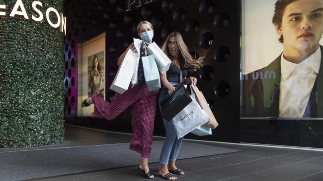 Australians were spending their cash-pile through the December quarter. Picture: Monique Harmer