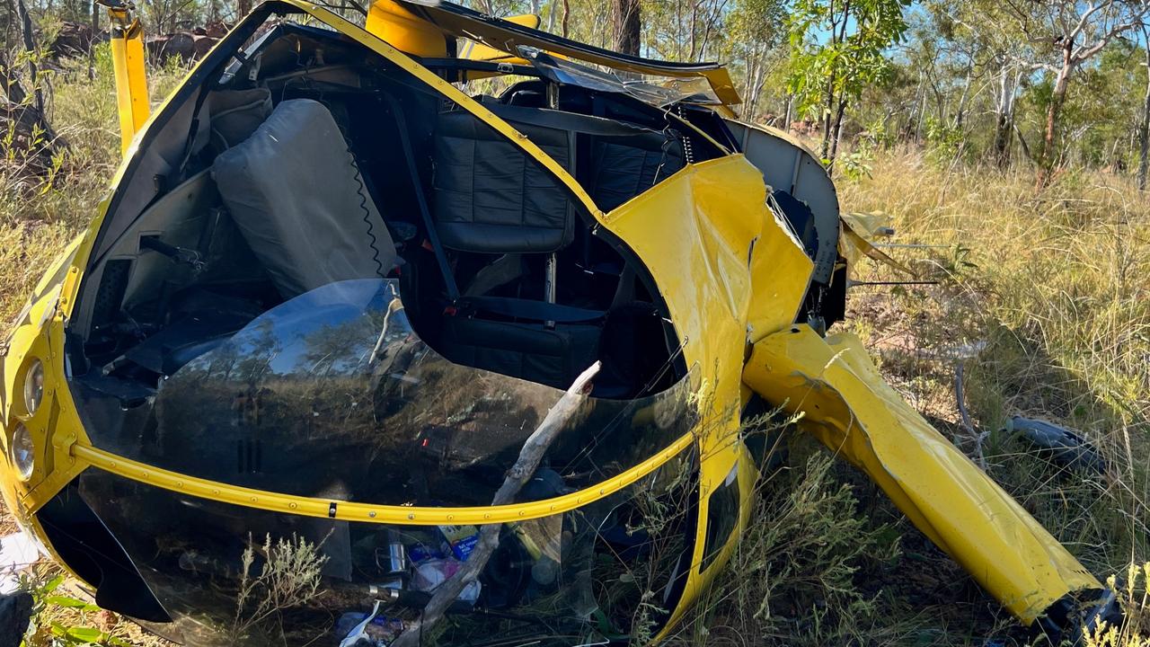 Craig Withers was seriously injured in a helicopter crash in the NT. Picture: GoFundMe