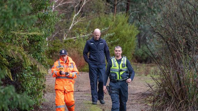 Emergency service workers were thanked for their efforts. Picture: Jason Edwards