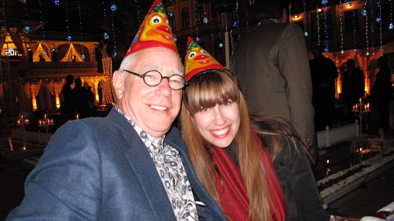 Allen and Georgia Fugler on New Year’s Eve. Picture: Supplied