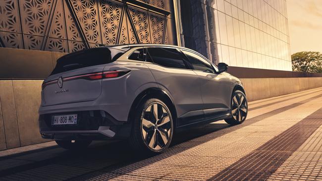 The E-Tech is Megane-sized, so it’s the kind of hatch that European families put up with because they have nowhere to park SUVs. Picture: Supplied