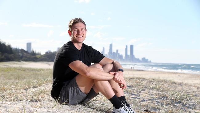 Brock Day is preparing for the Gold Coast Marathon. Picture by Richard Gosling