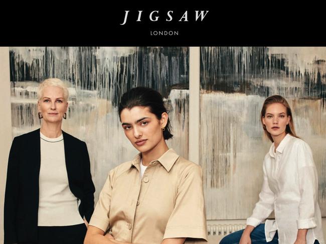 Jigsaw has store and concession partners across Britain, Ireland, Holland and Australia.  Picture: Supplied.