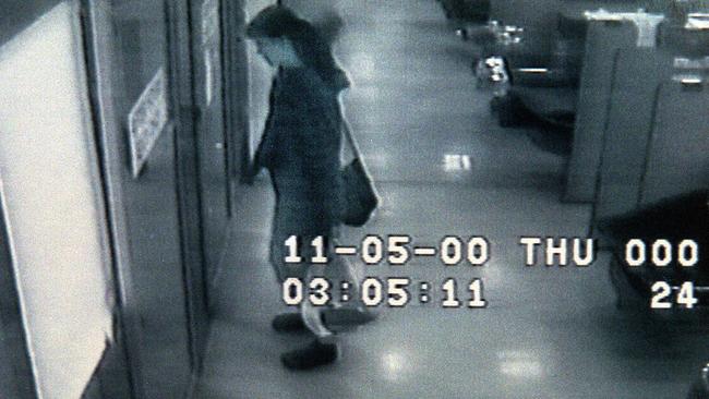 Security video dated 11/05/00 showing murder victim Susan Kay at King St, Newcastle shopping centre hours before being bludgeoned to death along with friend Joanne Teterin in her Carrington home. Picture: supplied
