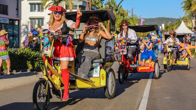 Street Parade at Great Barrier Reef Festival.