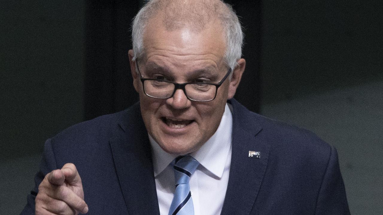 What does censure mean Scott Morrison blasted by parliament in