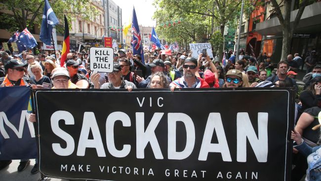 Melbourne Protests: Thousands Gather Outside State Parliament To ...