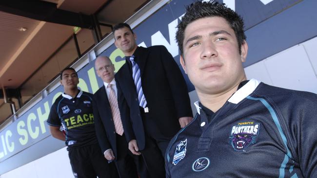 Sam McKendry coming through the Penrith junior ranks in 2007.