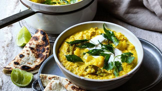 This cauliflower and lentil soup will hit the spot.