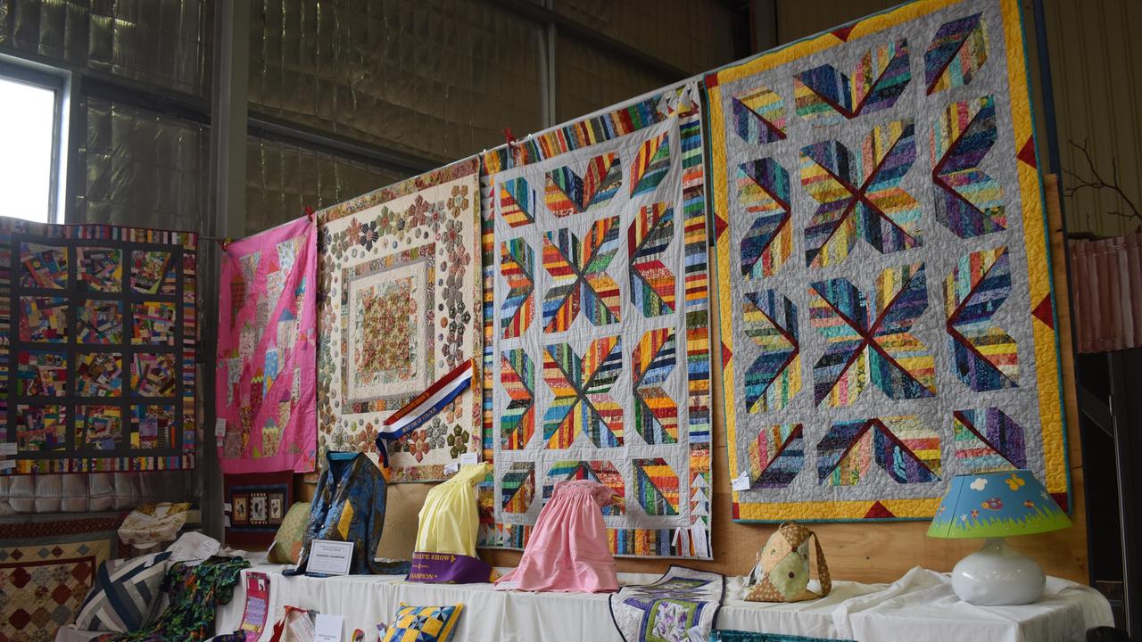 An impressive array of handcrafted quilts and embroidery were on display at the 2022 Stanthorpe Show.