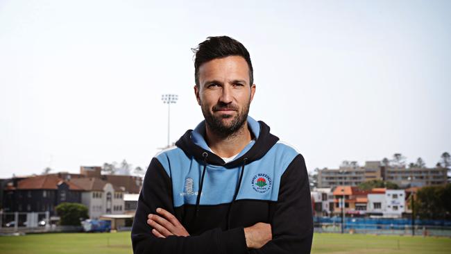 11/9/18 New Manly cricket coach Tim Cruickshank at Manly Oval.  Picture: Adam Yip / Manly Daily