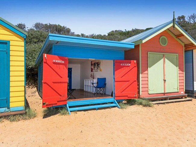 A Beach Box at Ranelagh Beach Mt Eliza, which will be subject to the charges.